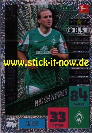 Topps Match Attax Bundesliga 2020/21 "Extra" - Nr. 608 (Matchwinner)