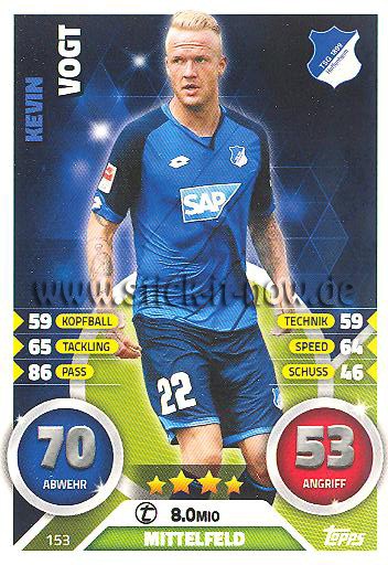 Topps Match Attax Bundesliga 16/17 - Nr. 153