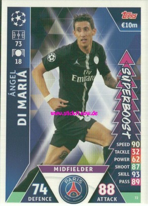 Match Attax CL 18/19 "Road to Madrid" - Nr. 72
