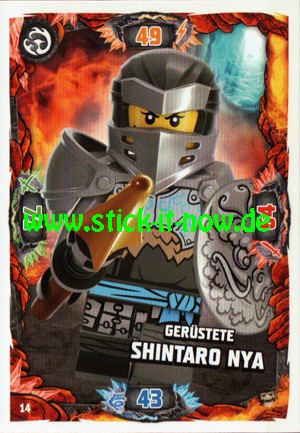 Lego Ninjago Trading Cards - SERIE 6 "Next Level" (2021) - Nr. 14