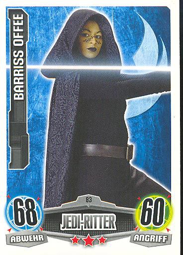 Force Attax - BARRISS OFFEE - Jedi-Ritter - Die Republik - Movie Collection