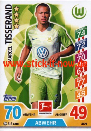 Topps Match Attax Bundesliga 17/18 EXTRA - Nr. 469