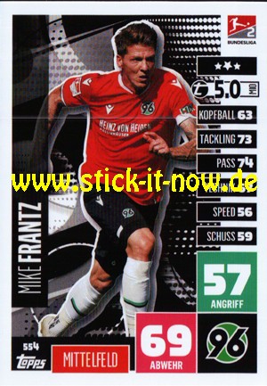 Topps Match Attax Bundesliga 2020/21 "Extra" - Nr. 554