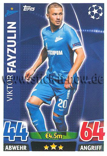 Champions League - Match Attax 15/16 - Nr. 261