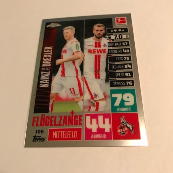 Match Attax BL Chrome 20/21 - Nr. 106 - KAINZ & DREXLER