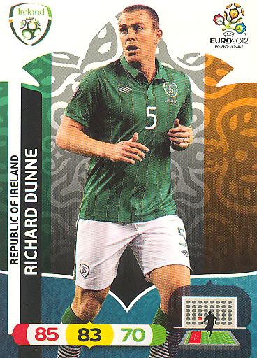 Panini EM 2012 - Adrenalyn XL - Richard Dunne - Irland