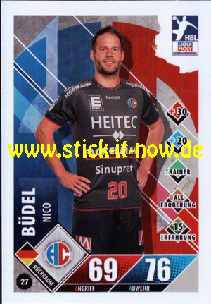 LIQUI MOLY Handball Bundesliga "Karte" 20/21 - Nr. 27