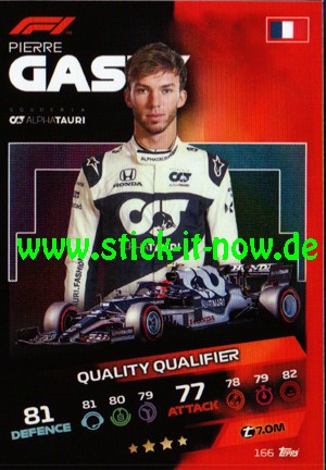Turbo Attax "Formel 1" (2021) - Nr. 166