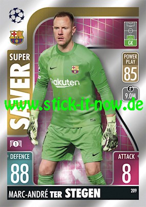 Match Attax Champions League 2021/22 - Nr. 209 (Super Saver)