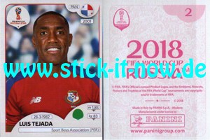Panini WM 2018 Russland "Sticker" INT/Edition - Nr. 538