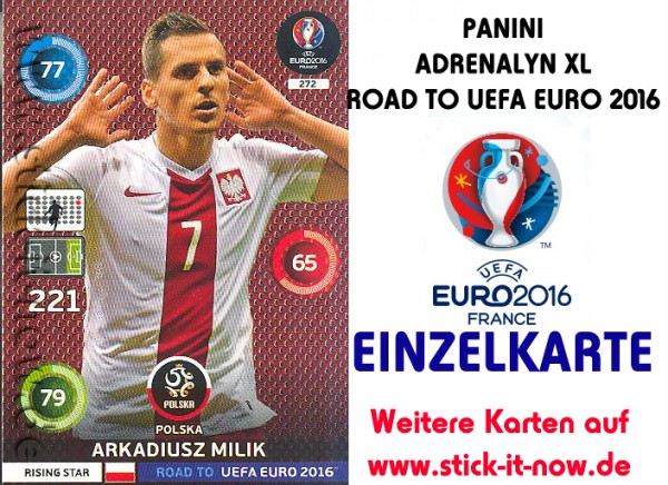 Adrenalyn XL - Road to UEFA Euro 2016 France - Nr. 272