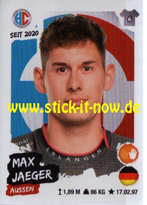 LIQUI MOLY Handball Bundesliga "Sticker" 20/21 - Nr. 235