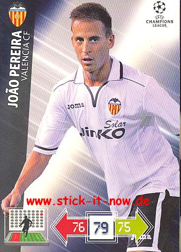 Panini Adrenalyn XL CL 12/13 - FC Valencia - Joao Pereira