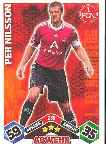 Match Attax 10/11 - PER NILSSON - 238