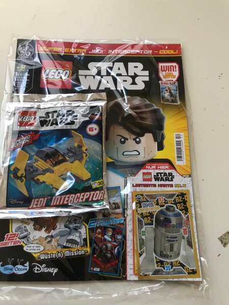 Lego Star Wars Magazin Nr. 52 (mit Lego Figur und LE 5 )