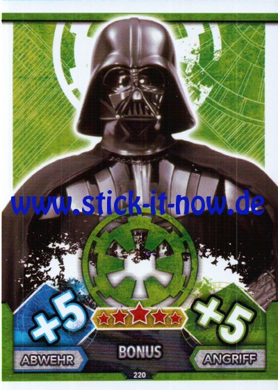 Topps Star Wars FORCE ATTAX UNIVERSE (2017) - Nr. 220