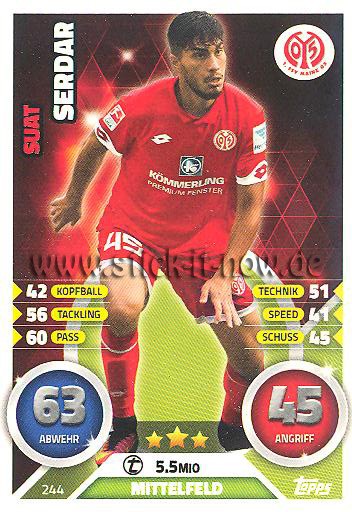 Topps Match Attax Bundesliga 16/17 - Nr. 244