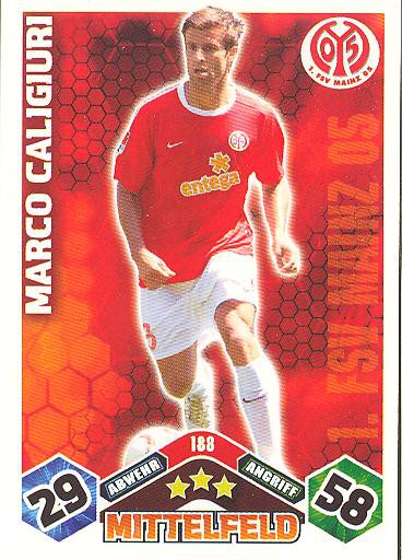 Match Attax 10/11 - MARCO CALIGIURI - 188