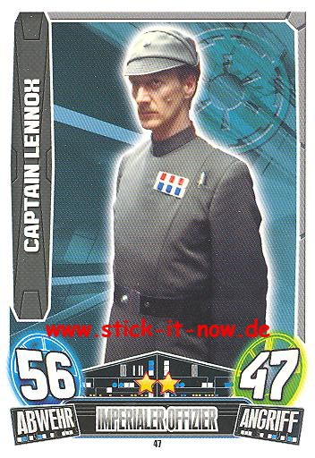 Force Attax Movie Collection - Serie 3 - CAPITAIN LENNOX - Nr. 47