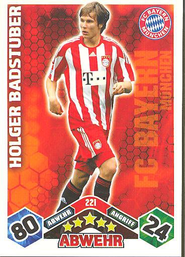 Match Attax 10/11 - HOLGER BADSTUBER - 221