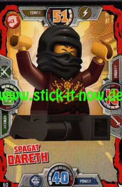 Lego Ninjago Trading Cards - SERIE 3 (2018) - Nr. 60