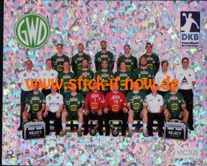 DKB Handball Bundesliga Sticker 17/18 - Nr. 254 (GLITZER)
