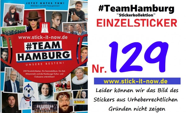 #TeamHamburg "Sticker" (2021) - Nr. 129