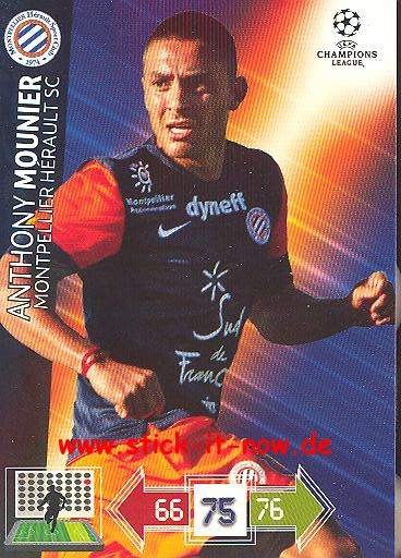 Panini Adrenalyn XL CL 12/13 - Montpellier HSC - Anthony Monier