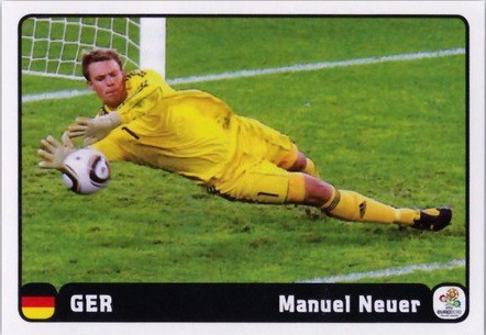 Panini EM 2012 Polen/Ukraine - Deutsche Version - Heldentat Manuel Neuer - Nr. 5