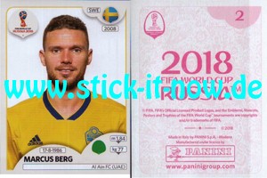 Panini WM 2018 Russland "Sticker" INT/Edition - Nr. 477