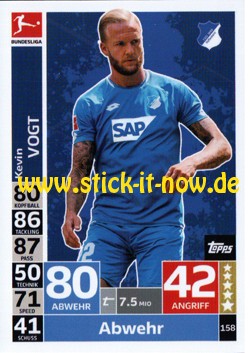 Topps Match Attax Bundesliga 18/19 - Nr. 158