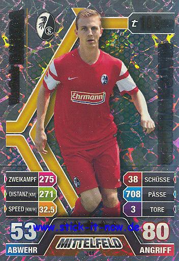 Match Attax 14/15 - Vladimir DARIDA - SC Freiburg - Nr. 341 (MATCHWINNER)