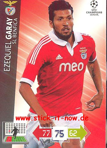 Panini Adrenalyn XL CL 12/13 - Benfica Lissabon - Ezequiel Garay