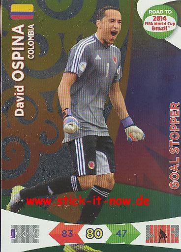 Panini Adrenalyn XL Road to WM 2014 - OSPINA - Goal Stopper