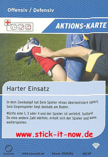 SocCards 05/06 - Aktions-Karte - Nr. 28/58