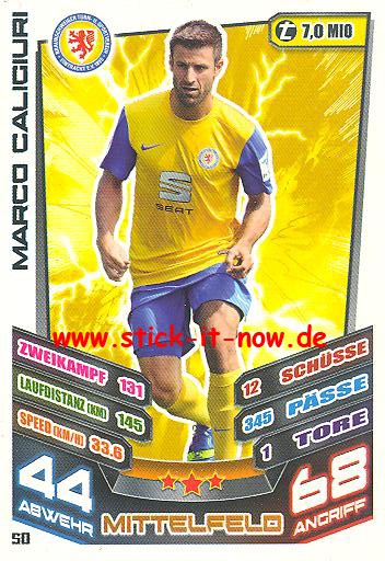 Match Attax 13/14 - Ein. Braunschweig - Marco Caligiuri - Nr. 50