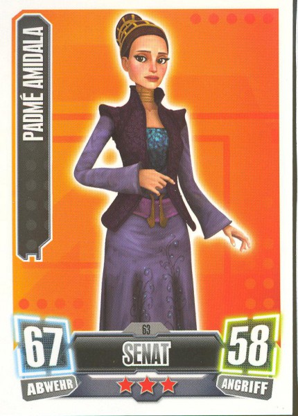 Force Attax - Serie II - Padmé Amidala - Senat