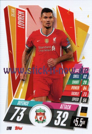 Match Attax Champions League 2020/21 - Nr. LIV 8