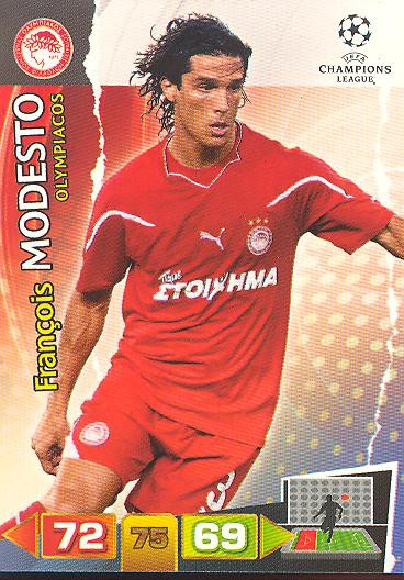 Francois Modesto - Panini Adrenalyn XL CL 11/12 - Olympiakos Piräus