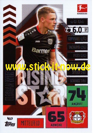 Topps Match Attax Bundesliga 2020/21 - Nr. 417 (Rising Star)