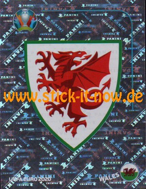 Panini EM 2020 "Preview-Collection" - Nr. WAL 1 (Glitzer)