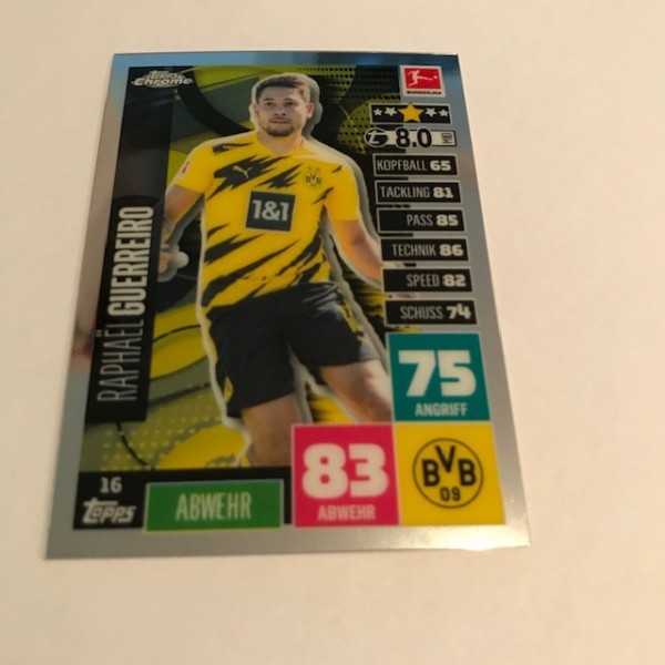 Match Attax BL Chrome 20/21 - Nr. 16 - GUERREIRO