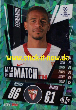 Match Attax Champions League 2020/21 "Festive" - Nr. MTM 2