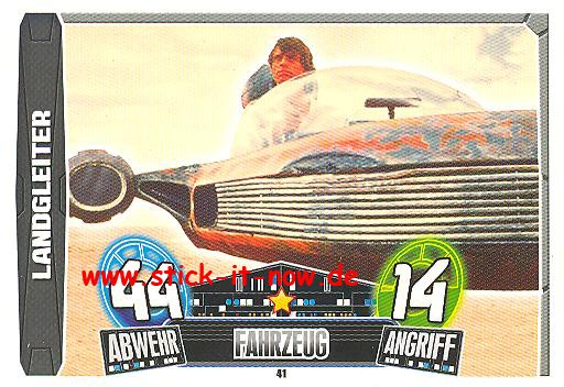 Force Attax Movie Collection - Serie 3 - LANDGLEITER - Nr. 41