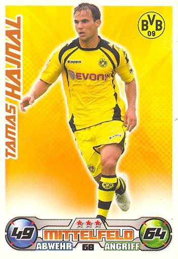 Match Attax 09/10 - TAMAS HAJNAL - Bor. Dortmund - Nr. 68