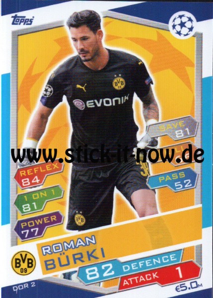 Match Attax Champions League 16/17 - Nr. DOR 2