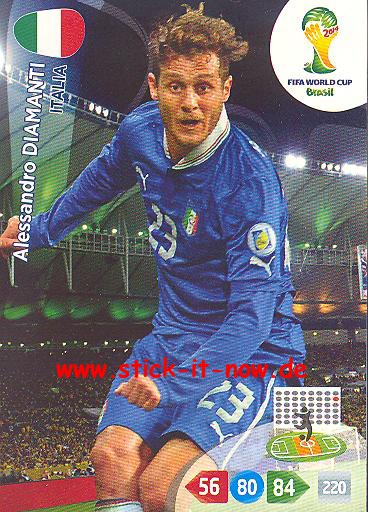 Panini Adrenalyn XL Brasil WM 2014 - Alessandro DIAMANTI