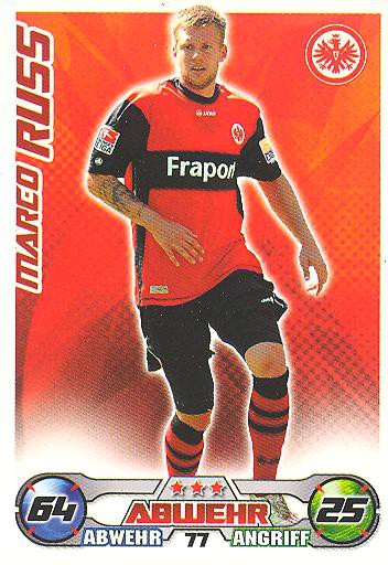 Match Attax 09/10 - MARCO RUSS - Ein. Frankfurt - Nr. 77