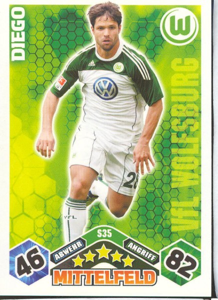 Diego - Match Attax 10/11 Spezial