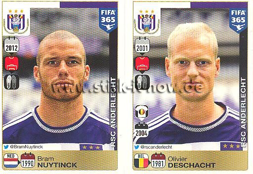 Panini FIFA 365 Sticker - Nr. 136 - 137